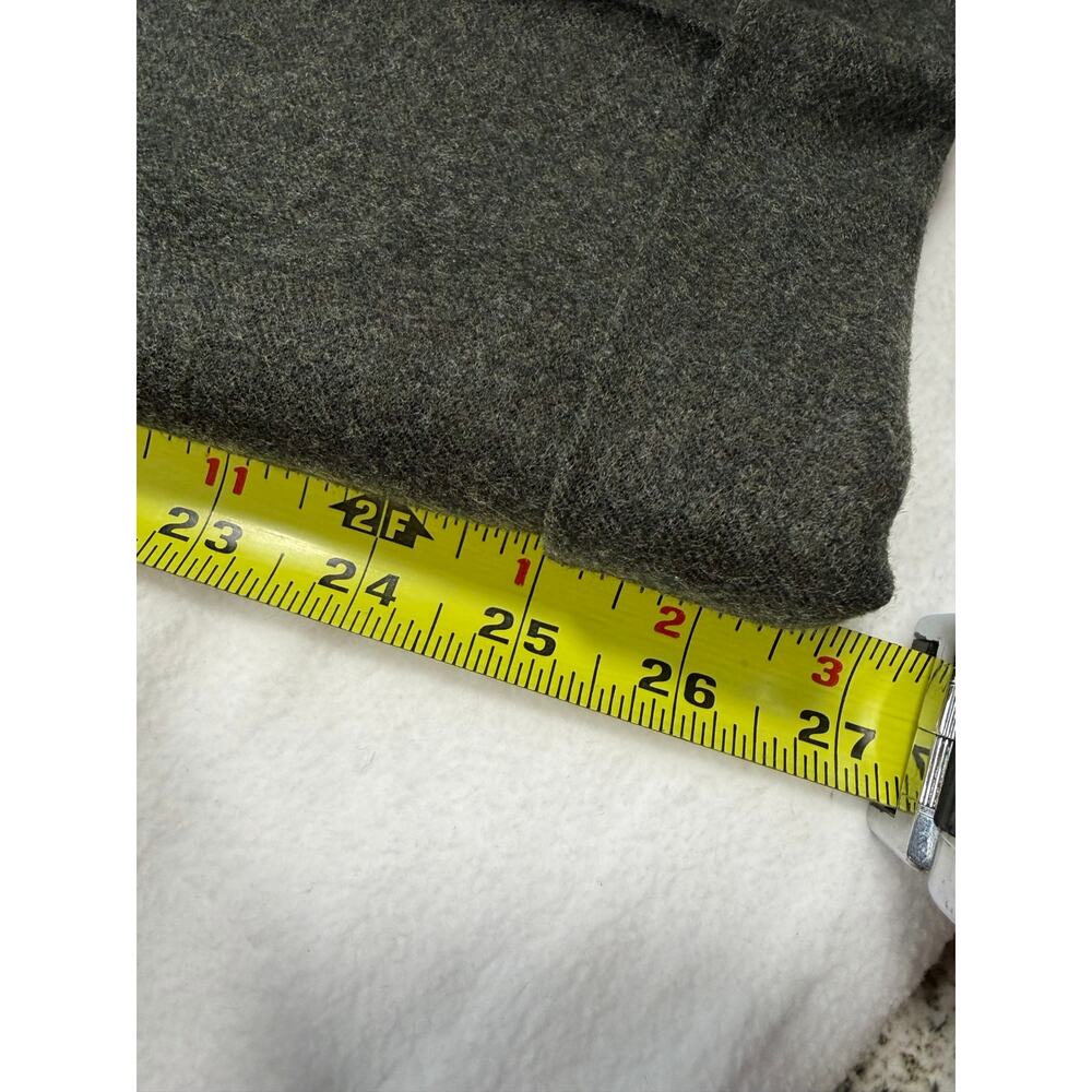 Brooks Brothers Brooksease Olive Green Dress Pants Mens 38 Cuffed Wool Blend - Picture 11 of 11